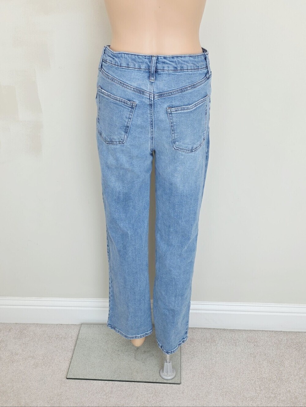 BCBGeneration Skater Straight Distressed Jeans Pants - Picture 3 of 10